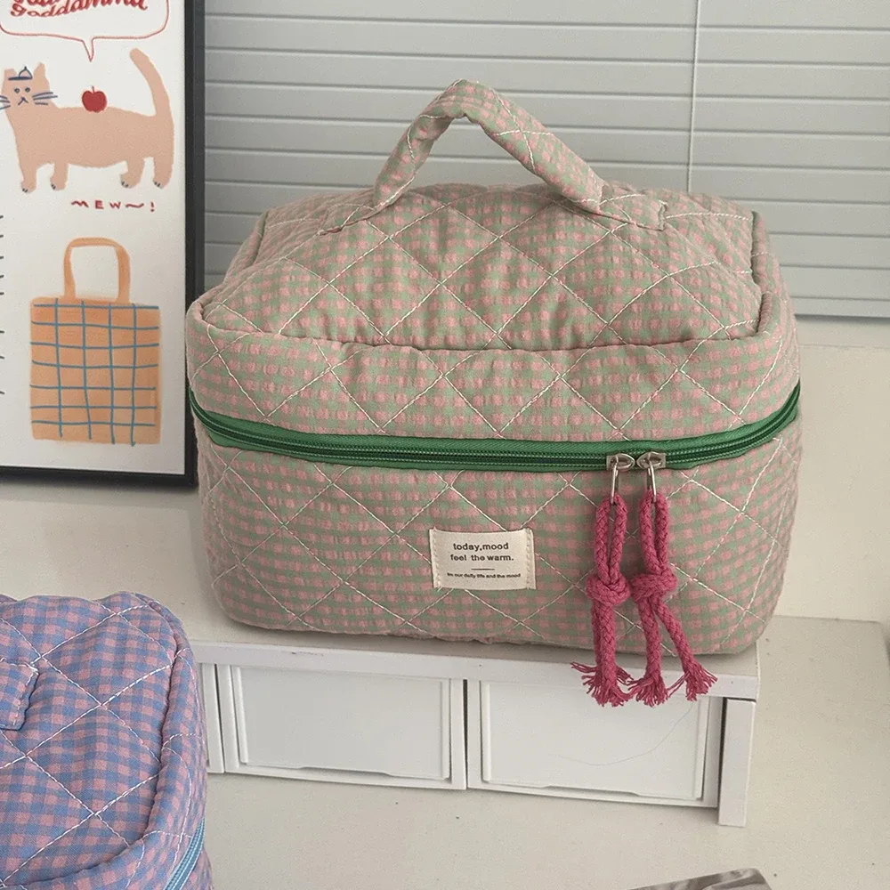 airfriend trousse de maquillage rose cosmétique fille toilette maquillage doux mignon sac cosmétique organisateur de toilette sac cosmétique de voyage pour femmes