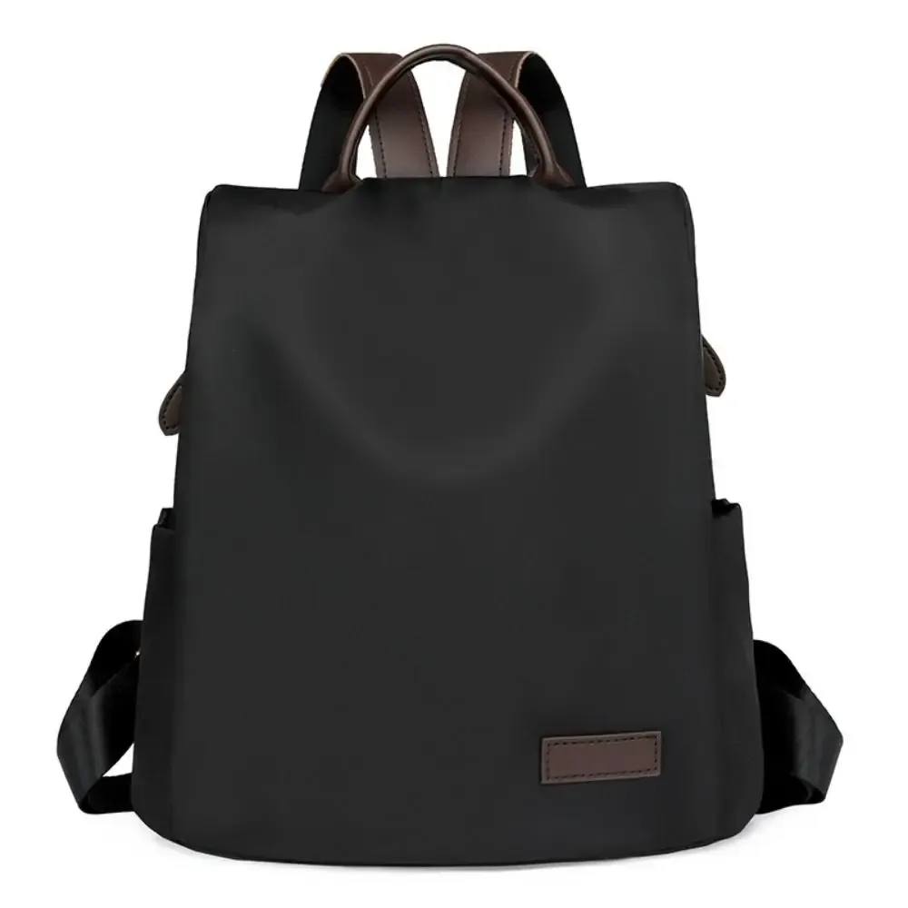 sac à dos classique en nylon de grande capacité pour hommes, sac d'école oxford de 15.6 pouces, étanche, plusieurs poches, sac à bandoulière de voyage