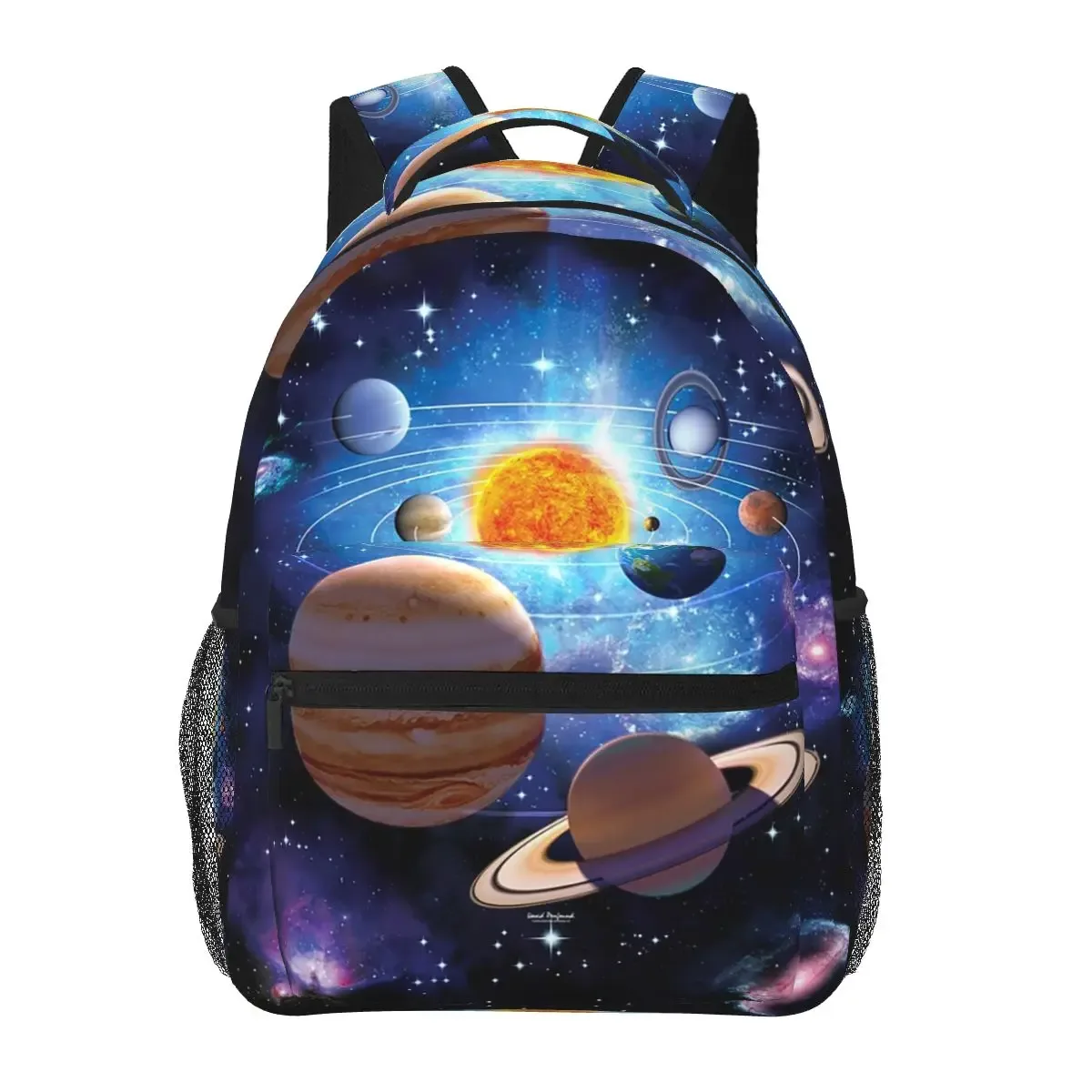 sac à dos pour étudiants, système solaire, planètes, univers, sac d'école, sac à dos de randonnée, sac de voyage pour hommes et femmes, sac à bandoulière