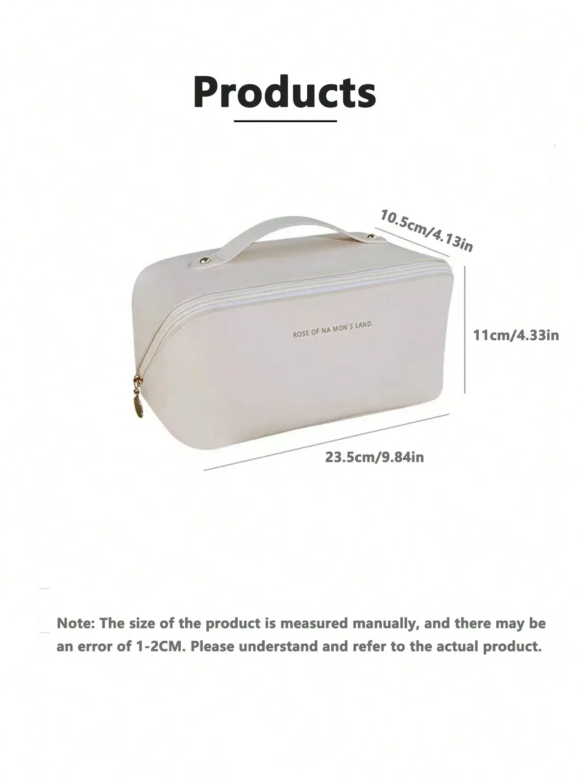 grand sac à cosmétiques de voyage pour femmes, organisateur de maquillage en cuir, trousse de toilette féminine, trousse de maquillage, pochette de rangement, boîte de luxe pour dames