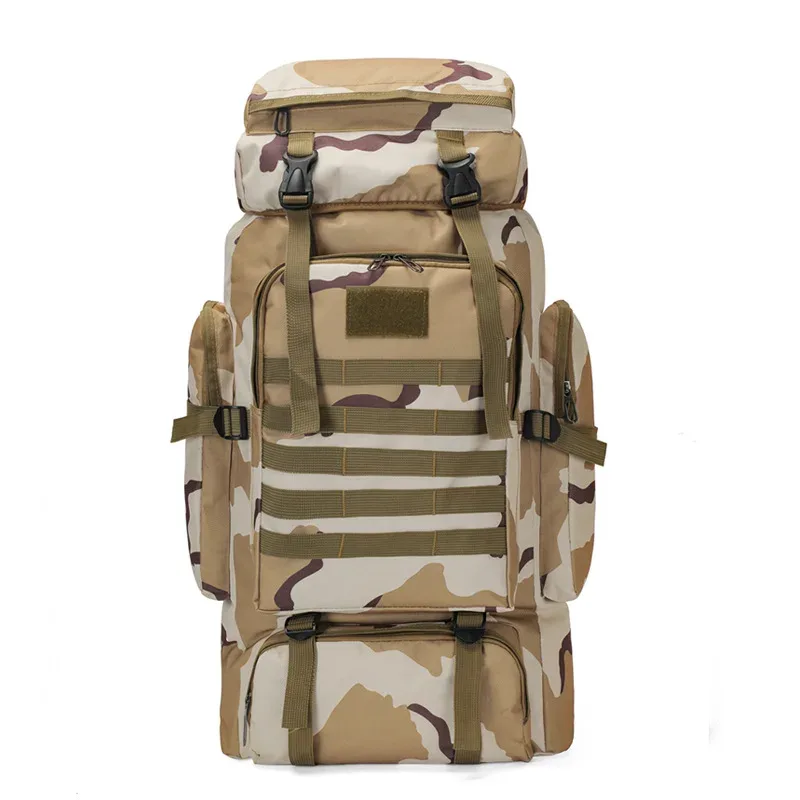 sac à dos oxford de grande capacité, 80l, 900d, étanche, militaire, pour activités en plein air, camping, randonnée, trekking, pêche, chasse