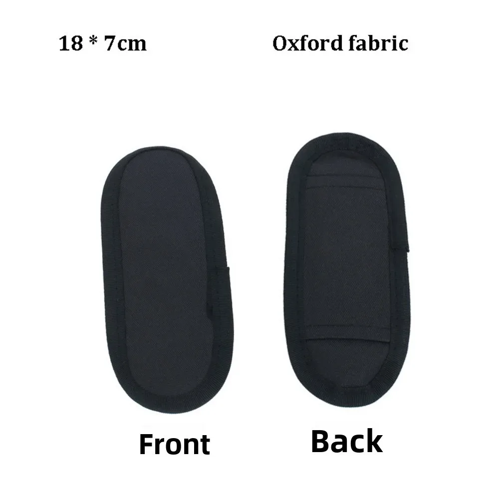 coussin de bandoulière détachable respirant de haute qualité pour sac à dos noir, accessoires de sac à bandoulière de décompression