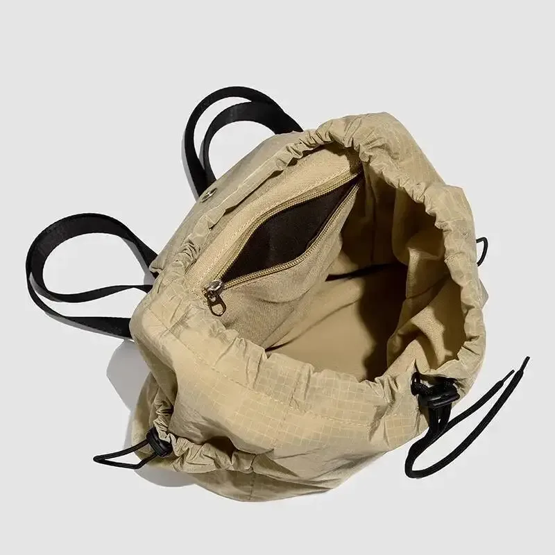 sac à dos de voyage léger pour classe d'étudiant, style paresseux, mignon, à la mode, grande capacité, nouvelle collection printemps 2025