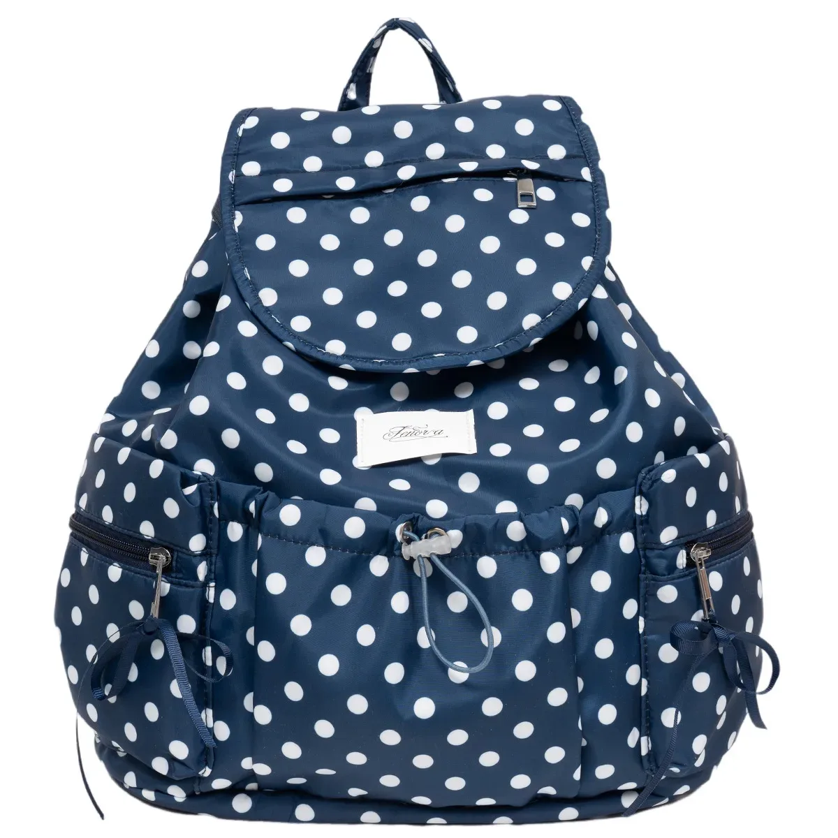 sac à bandoulière à pois au design original, nouveau style coréen 2025, sac de voyage décontracté en nylon pour femme, sac à dos pour les trajets quotidiens et les sorties