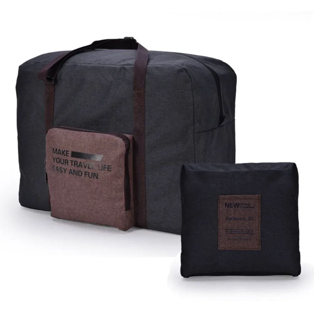 sac de rangement pliable pour vêtements, grande capacité, en tissu oxford, sac de voyage, sac de sport imperméable, sac à main de voyage, sac à bagages