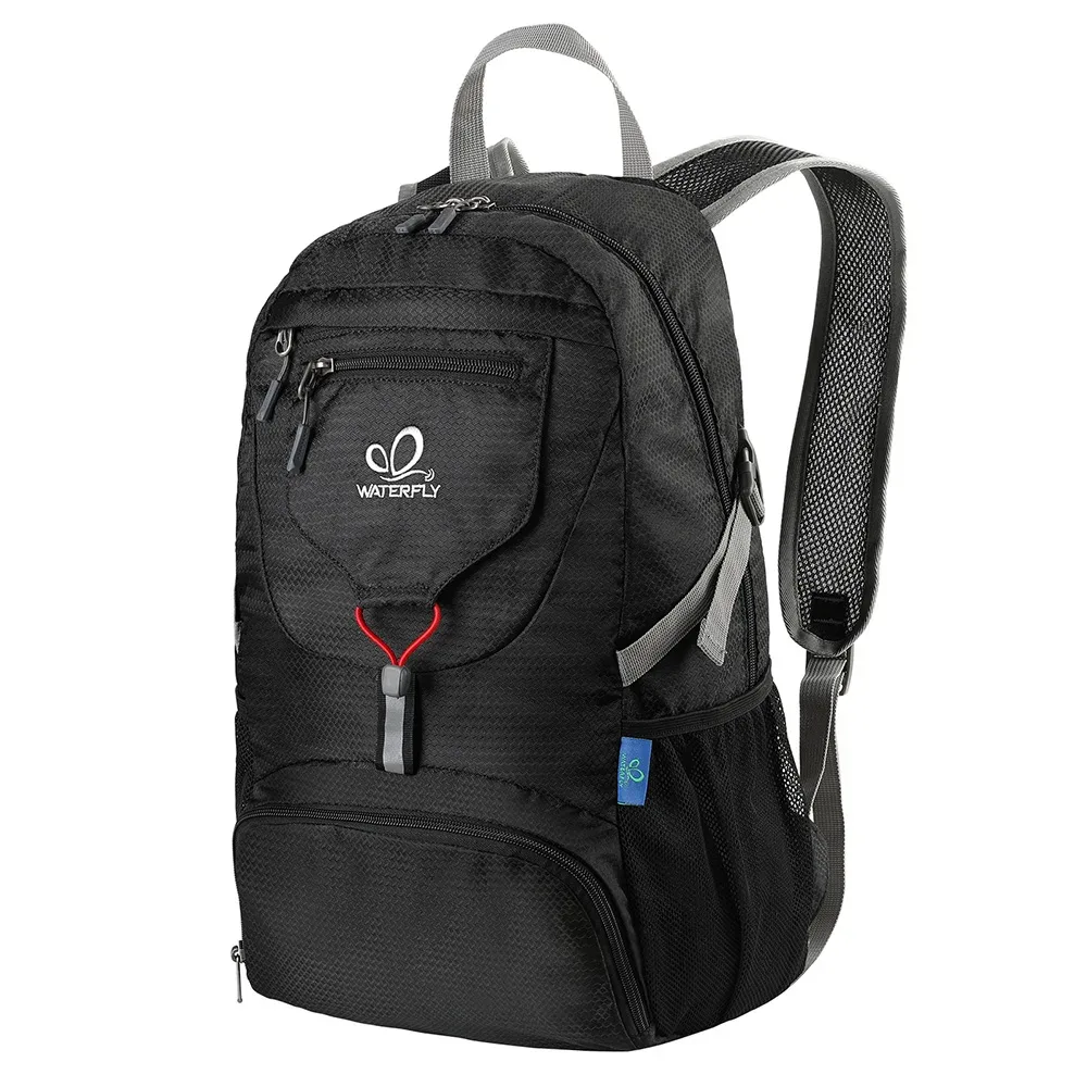 waterfly petit sac à dos léger pliable 20l ultra léger pliable voyage randonnée camping sac à dos sac de jour pour homme femme