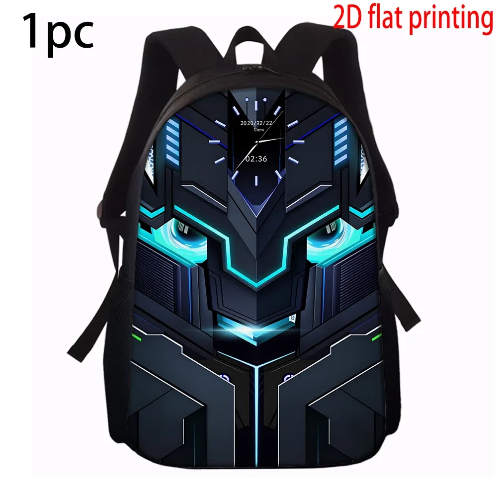ensemble de sacs à dos graphiques robotisés 1/2/3/4/5 pièces | idéal pour l'école et les déplacements quotidiens