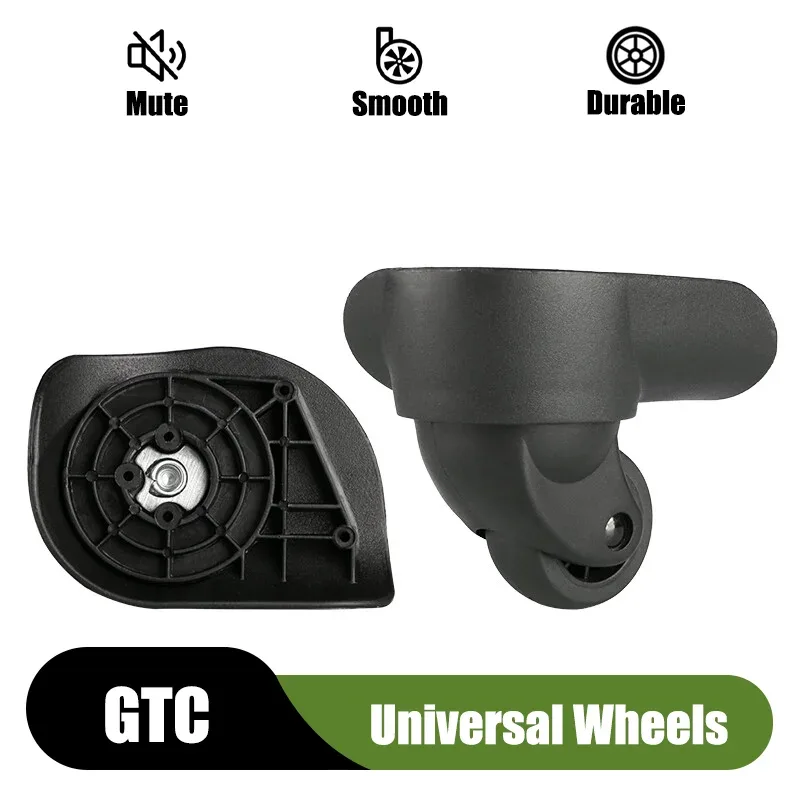 Pièces de rechange pour valise DELSEY A07, roues universelles, réparation d'accessoires de bagages, muet, lisse et Durable
