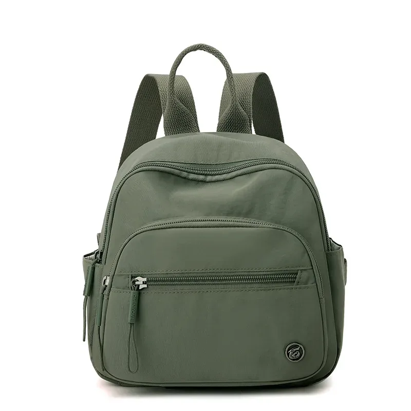 nouveau sac à dos élégant pour les trajets quotidiens, léger, imperméable, en tissu matelassé, multi-compartiments, sac à dos pour femmes