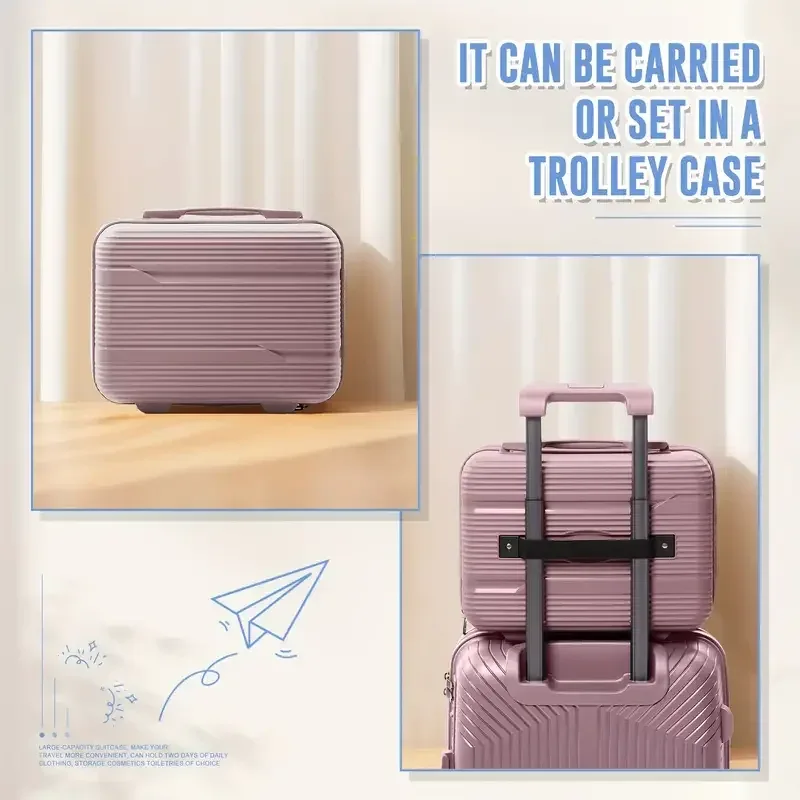 valise de cabine durable en matériau pp, fermeture à glissière et verrouillage par mot de passe, voyage d'affaires, cabine, coffre gonflable, nouveau, 2024, 13, 20/28