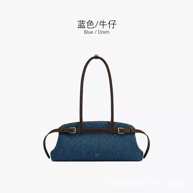 jwpei 2026 nouveau sac à bandoulière, sac baguette porté main pour femme, sac bowling boston, sac bandoulière