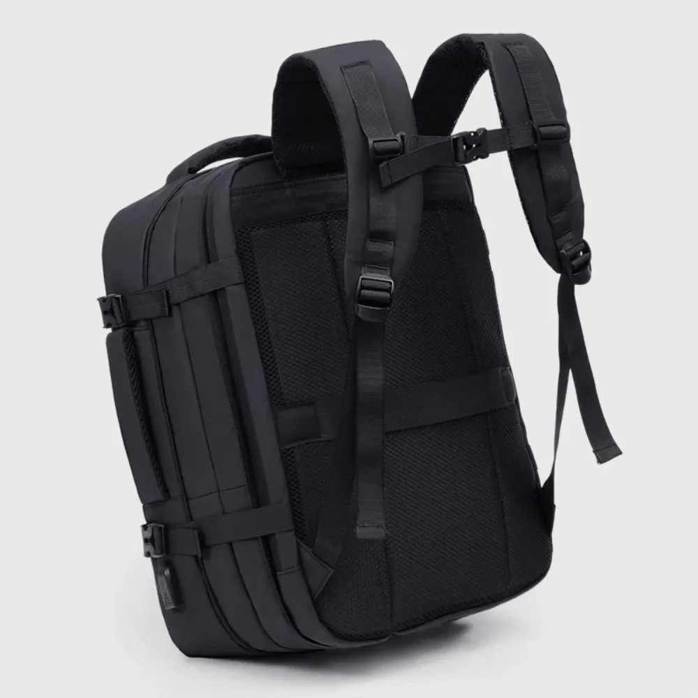 sac à dos pour ordinateur portable de grande capacité avec port usb, imperméable, pour hommes, sac de voyage multi-poches extensible