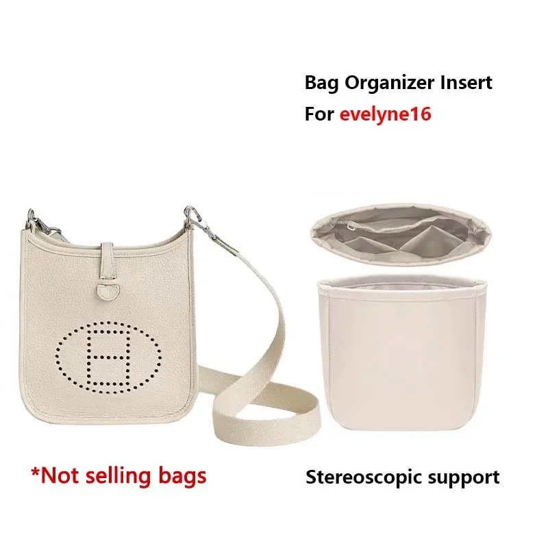 insert organisateur de sac pour evelyne16 29, sac de rangement en nylon léger, sac de poche intérieure, accessoires