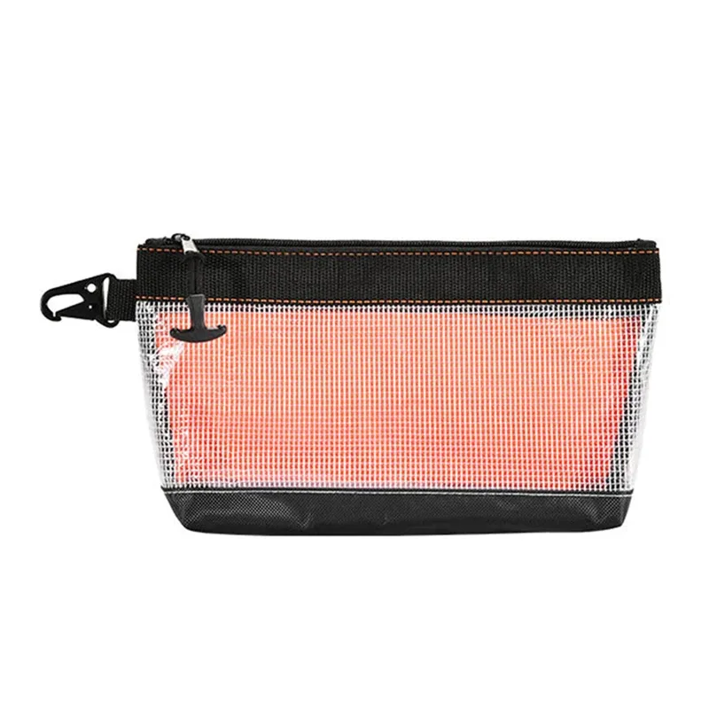 sac de rangement étanche, sac à outils transparent en pvc, kit de matériel antistatique, sac de pièces portables, sac de travail pratique multifonctionnel