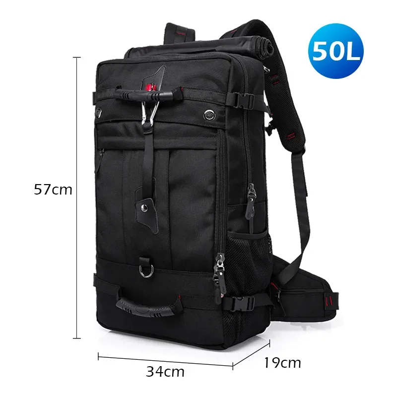 sac à dos de rangement bange 40/50l, sac de voyage robuste, sac à dos tactique, sac à dos de trekking, sac à dos de randonnée, sac à dos de camping