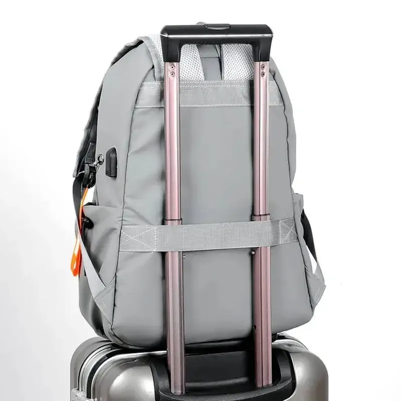 2025 mode sac à dos décontracté pour hommes nouveau style double sac à bandoulière à la mode marque pochette d'ordinateur décontracté grande capacité voyage