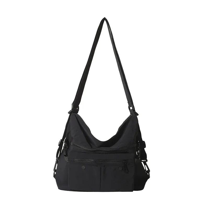 sac à bandoulière en nylon pour femmes, sacoches de grande capacité, fourre-tout de voyage, sac à dos avec sangle pour dames