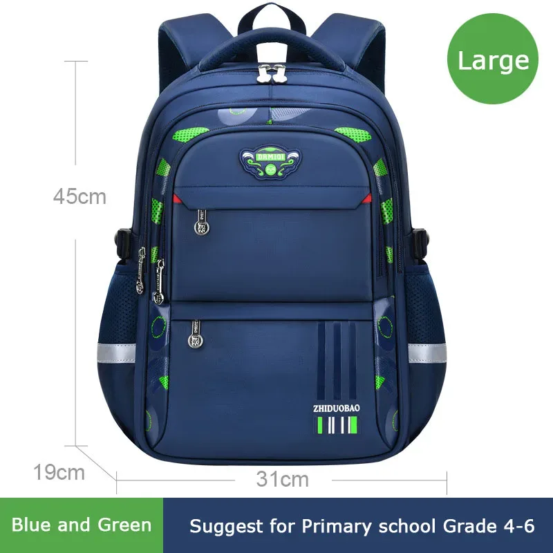 sacs d'école orthopédiques pour enfants, sacs à dos imperméables pour filles et garçons, cartable primaire pour enfants, mochila infantil escolar