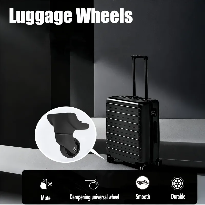 roues de rechange pour valise american tourister d043, accessoires de valise, roulettes de valise à roulement fluide, pièces de rechange