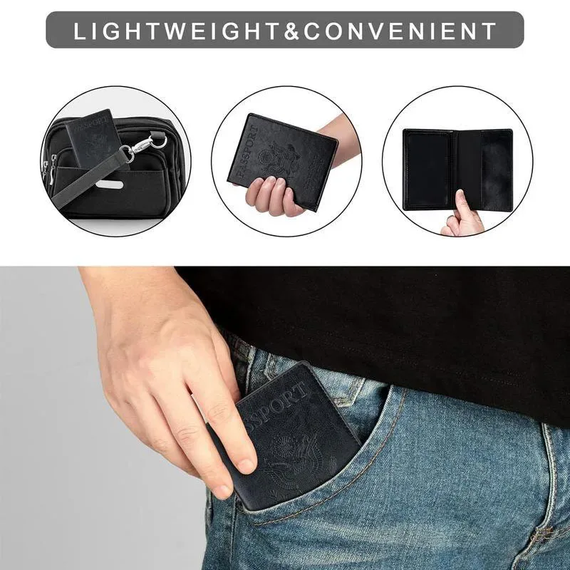 porte-passeport, portefeuille, accessoires de voyage essentiels, blocage rfid, étui à cartes en cuir, indispensables pour les voyages internationaux, accessoires de voyage