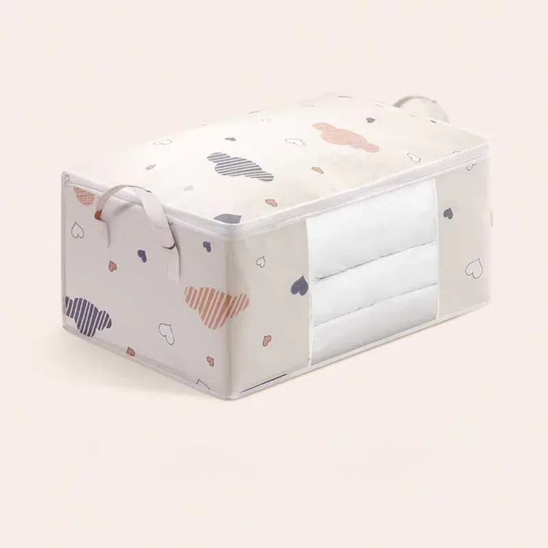sac de rangement pour couettes homefish, multifonctionnel, anti-poussière, anti-humidité, grande capacité, sac de rangement pour vêtements, organisation pour déménagement