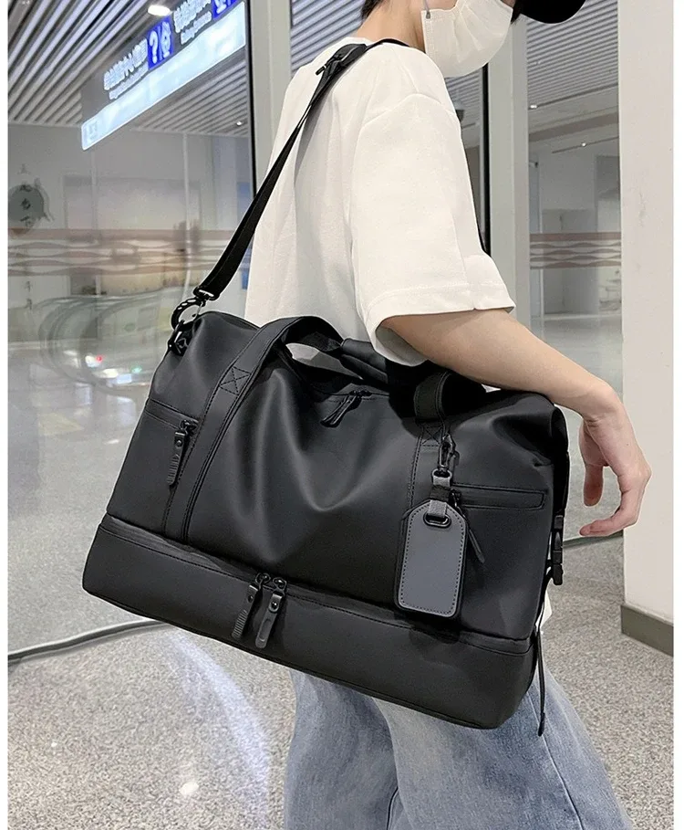 nouveau sac de voyage, sac à main pour hommes, sac de voyage de grande capacité pour courtes distances, sac de sport et de fitness, sac à bandoulière à une épaule