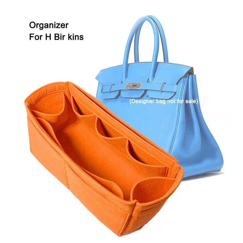 Convient pour H Bir Kins 25 30 35 insérer des sacs organisateur maquillage sac à main organiser Portable Base cosmétique Shaper pour les femmes sac à main
