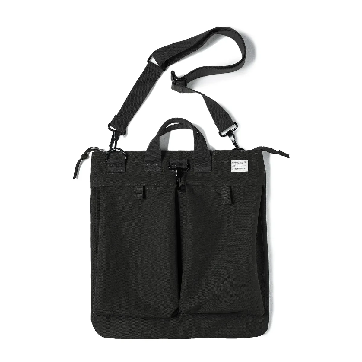 maden sac de portage de casque d'équipement tactique pour hommes, sac de voyage multi-poche, sac main et sac à dos portatif avec poches pour ordinateur et ordiphone, sac à épaule avec fermoir