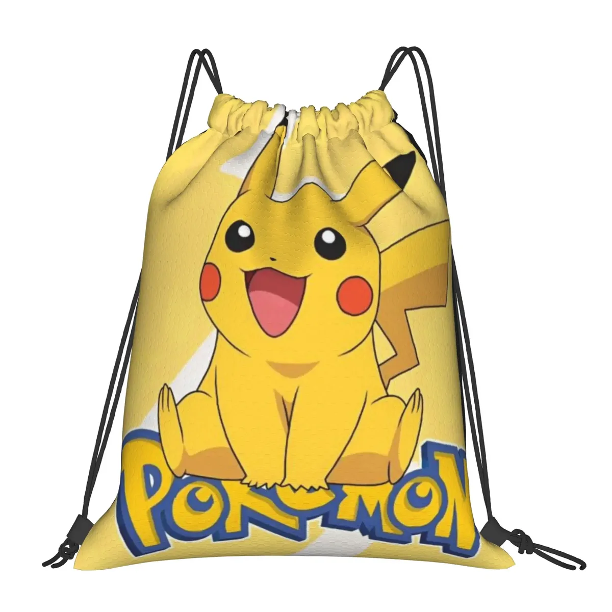 pochette de voyage pokemon kawaii, sacs à cordon, sacs de rangement pour chaussures de sport, sacs de rangement pour vêtements, sac à dos portable multifonction pour adolescents