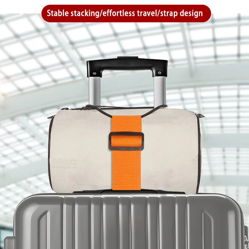 sangle de transport réglable en nylon pour bagages, ceinture de bagage, valise de voyage, sécurité, sangles de transport, accessoires de voyage