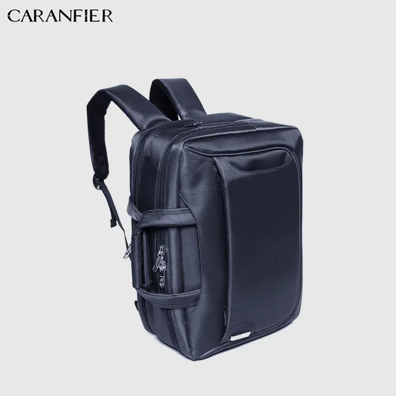 caranfier hommes porte-documents affaires sac de messager en nylon grande capacité multi-fonction 14 pouces ordinateur portable sacs à main à bandoulière