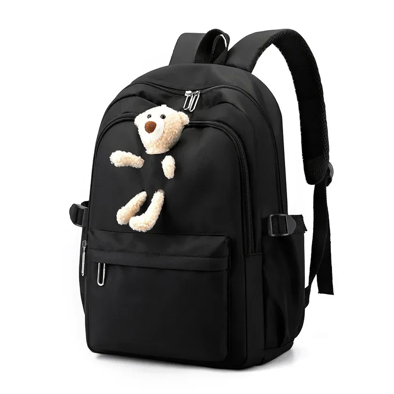 sac à dos de voyage simple de grande capacité pour filles, sac d'école décontracté pour collégiens, cadeaux pour enfants, haute qualité