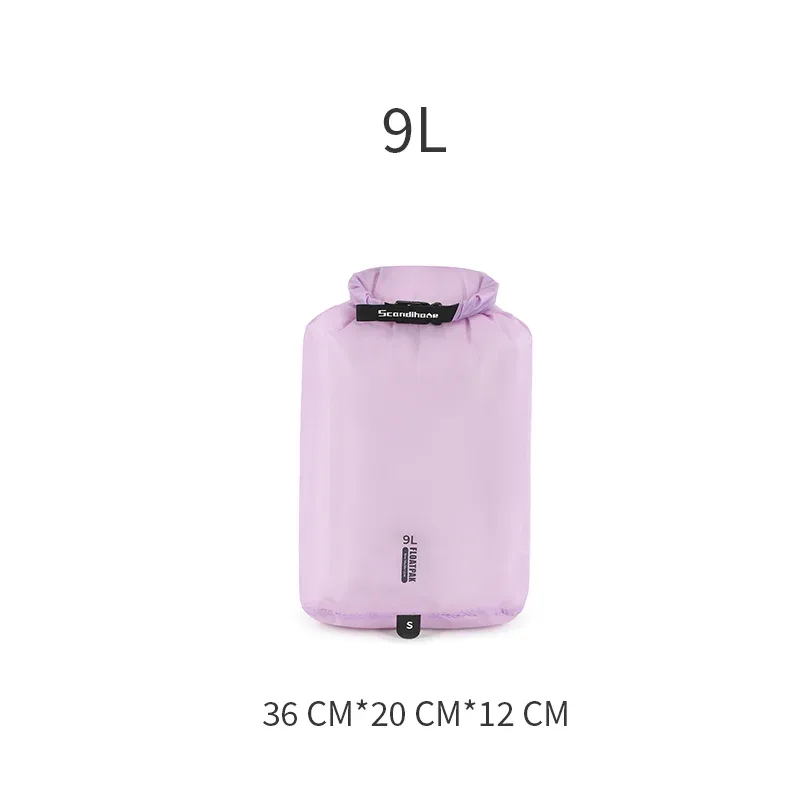 sac sec ultraléger et étanche, pochette de rangement de voyage, organisateur de vêtements, cube d'emballage à compression pour camping randonnée natation