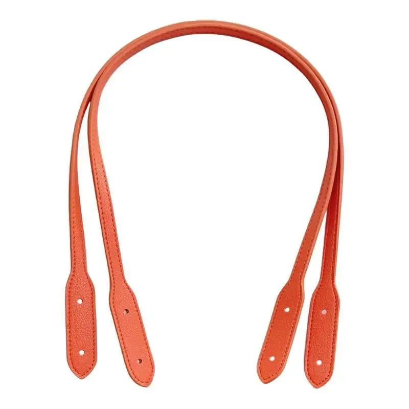 sangles de sac avec rivets, longueur 72cm, sangle de poignée en cuir pu, sangle de sac à bandoulière détachable, accessoires de remplacement pour sac diy, 2 pièces