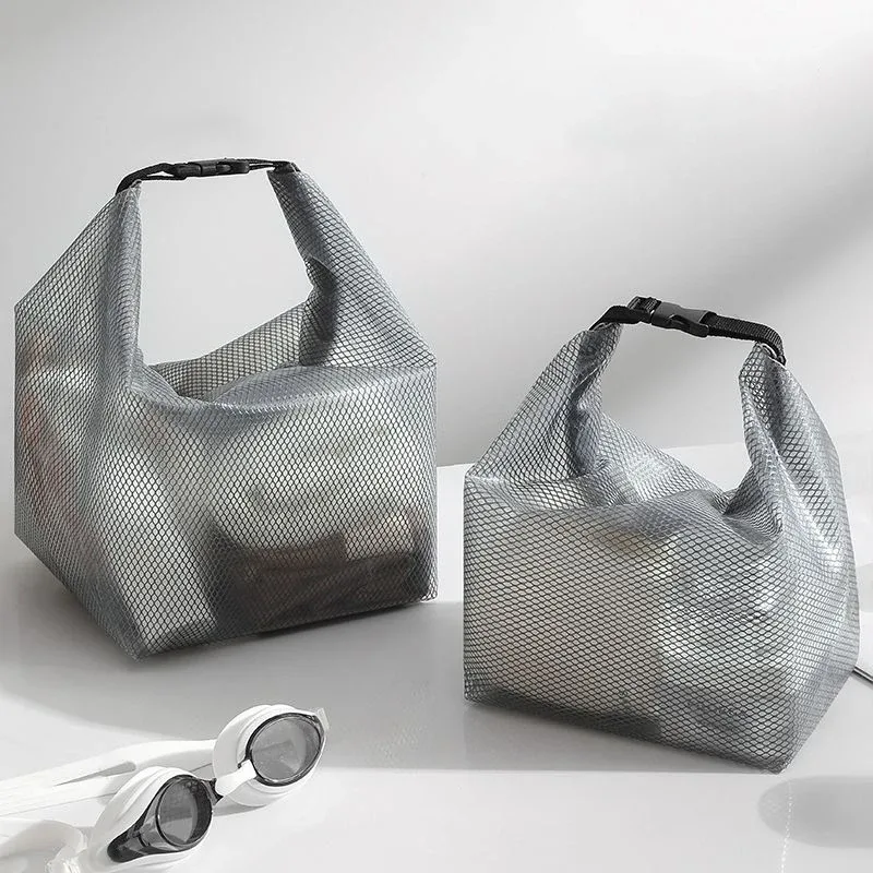 trousse de maquillage portable étanche, grande capacité, organisateur de voyage pour femmes, idéale pour les articles de toilette en extérieur et les vacances
