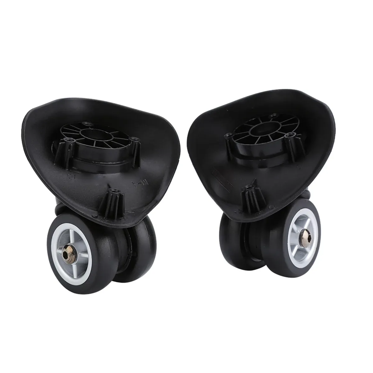 roue de valise 2 pièces roue de remplacement de valise roue de bagage en plastique accessoires par valigie