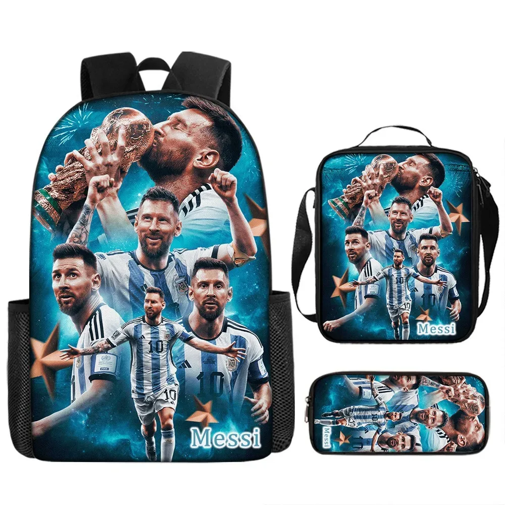 sac à dos d'école m-messis pour garçons et filles, avec sac à bandoulière, trousse à crayons, sac à dos de voyage durable, sac à livres léger pour l'école
