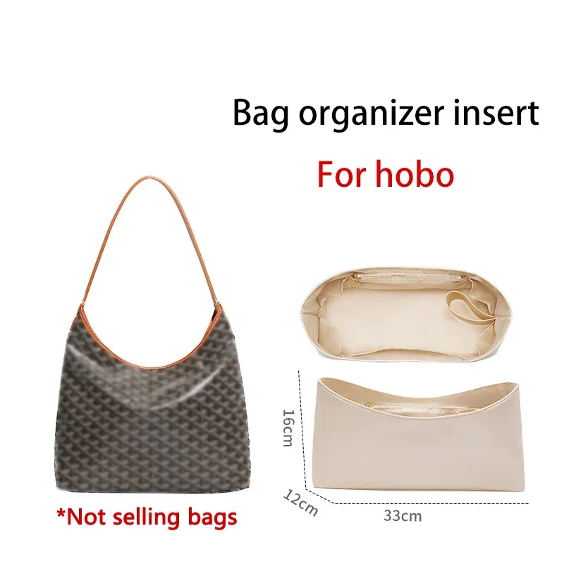 organisateur de sac pour hobo, durable, tendance, imperméable, support de rangement, accessoires de modification intérieure pour sacs