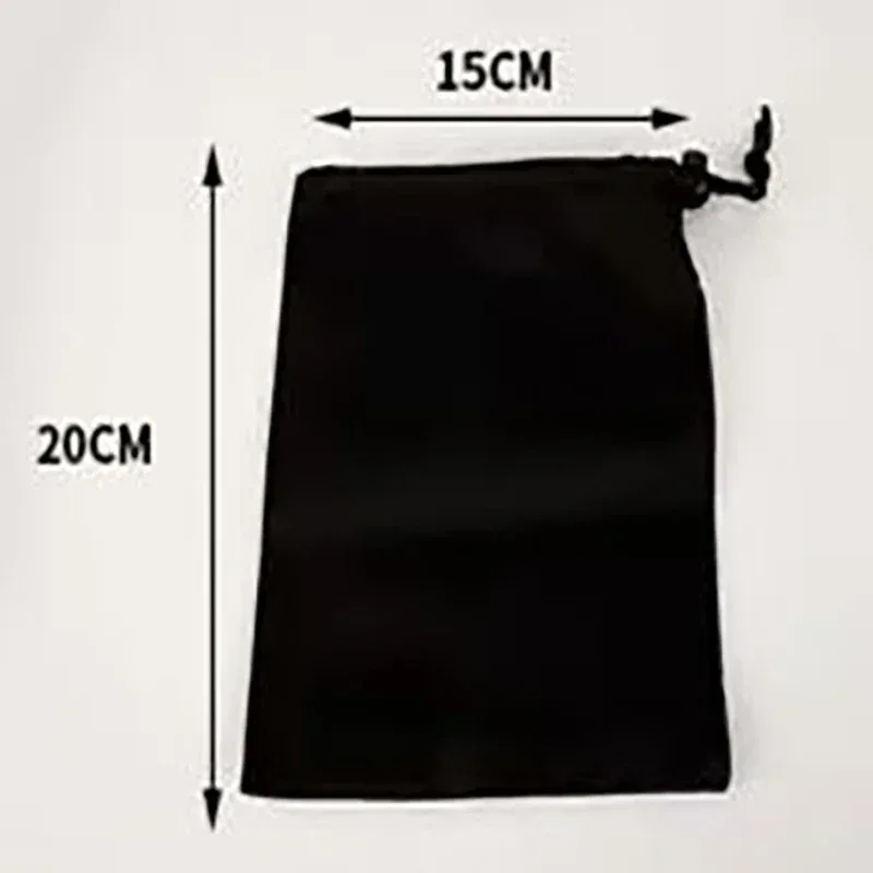 oxford – sac à cordon étanche et anti-poussière, sac en polyester noir, pochette pour câble de données de casque, pochette pour articles de sport, organisateur