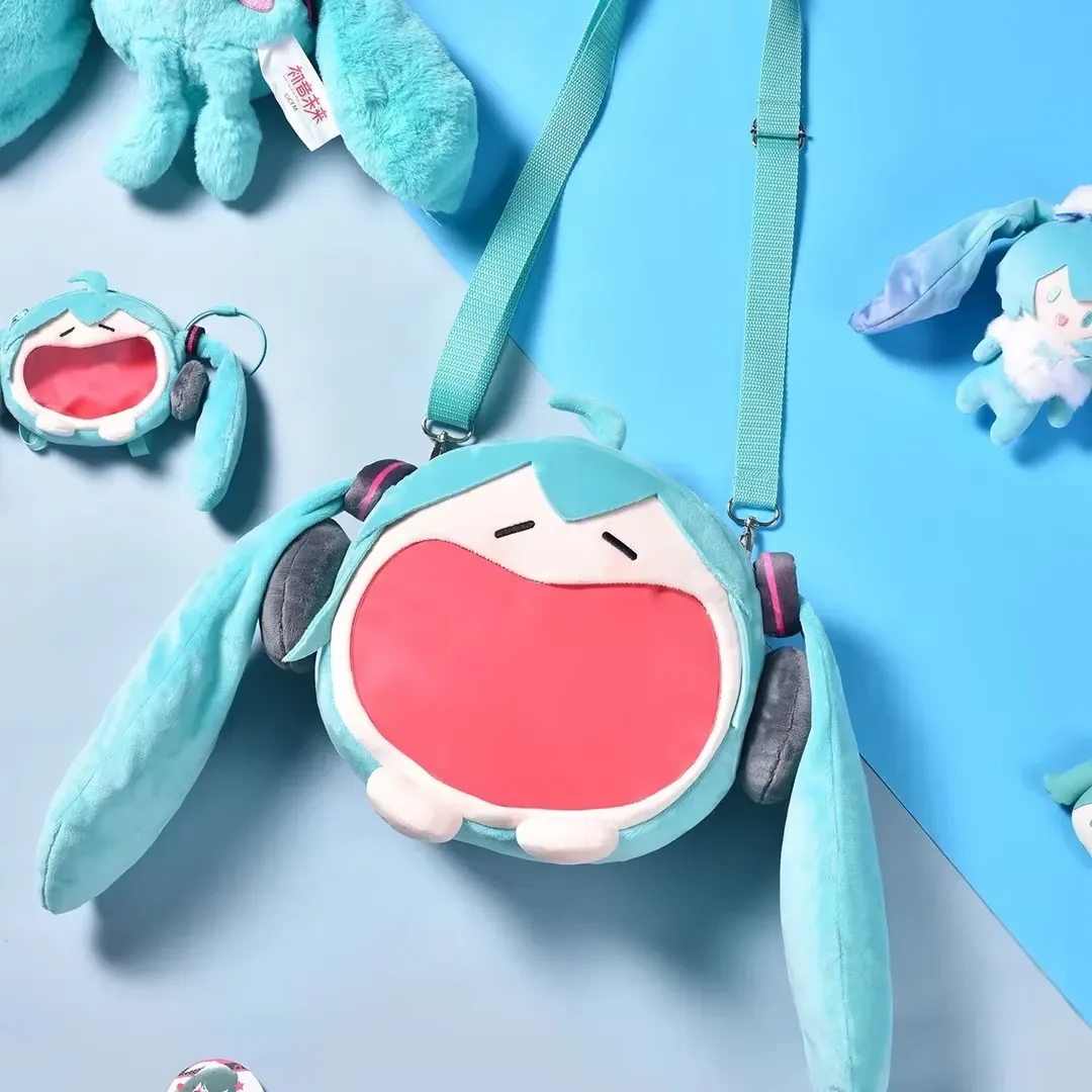 sac à bandoulière itabag officiel miku anime pour femmes et hommes, mini sac à main mignon, sac d'école diy