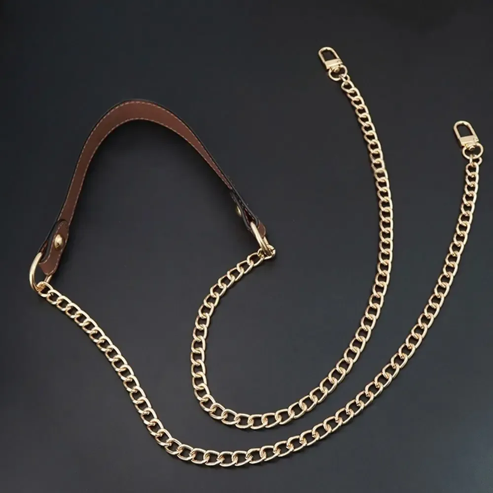mode durable 120cm sac chaînes en métal sac à bandoulière sangles sac à main poignée chaîne sac à main chaîne ceinture alliage remplacement sac accessoire
