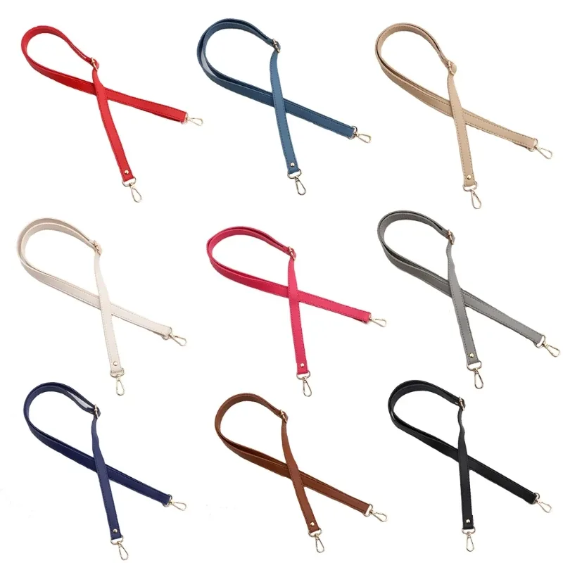 sangle de sac à bandoulière en faux cuir, 138cm de long, bricolage poignée de sac à main réglable, ceinture de remplacement avec fermoir