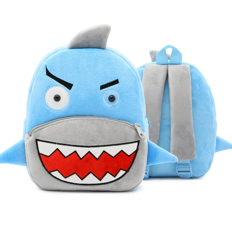 sacs à dos d'animaux de dessin animé 3d pour enfants, sac d'école en peluche douce pour enfants de la maternelle, cartables kawaii pour enfants, filles et garçons