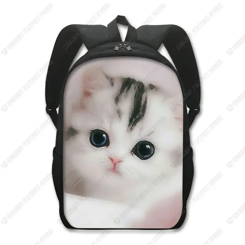 sac à dos chat mignon chat persan/siamese, sacs d'école pour enfants pour adolescents, chat britannique écossais, sacs à dos pour ordinateur portable, sac de livre chaton