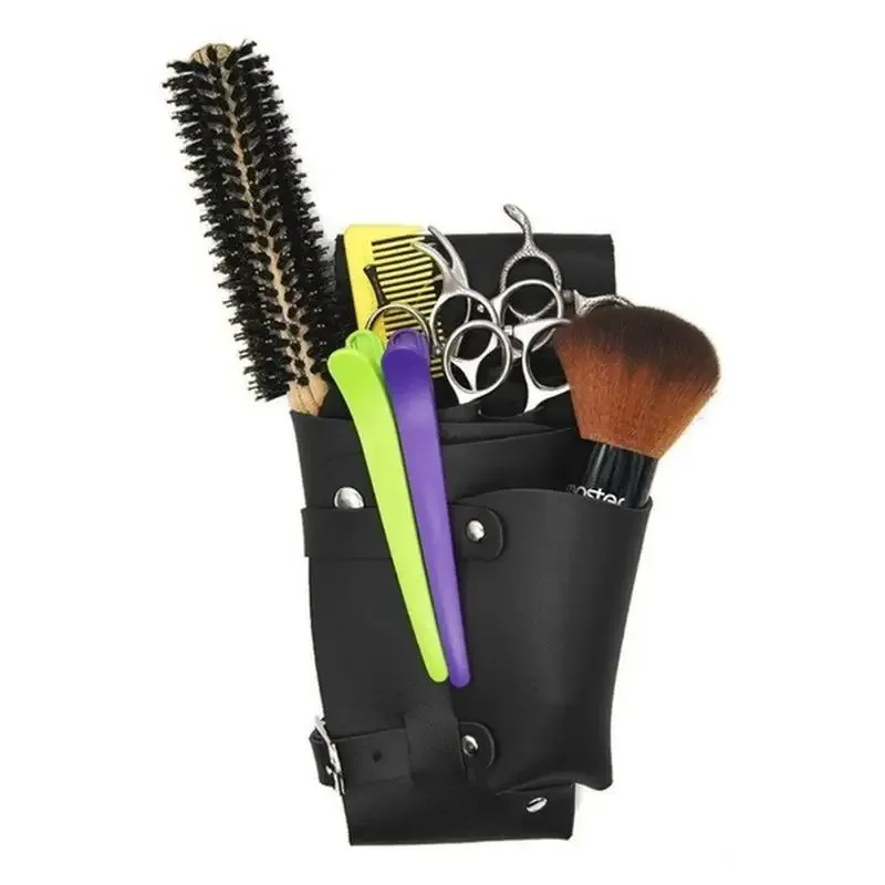 sac de rangement multifonctionnel pour outils de coiffure, pince à cheveux, peigne, ciseaux, sac de taille, salon de coiffure, ceinture de coiffeur, fournitures