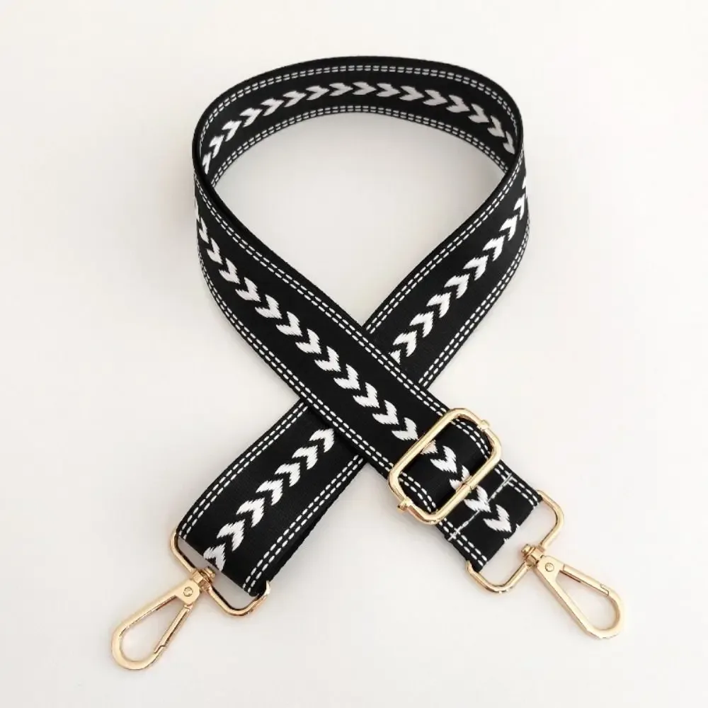 ceinture de sac à main de remplacement large pour femmes, sangle de sac colorée en nylon, sangle de sac à bandoulière