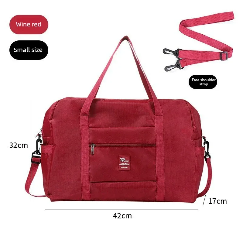 sacs de voyage pliables grande capacité, sacs à main étanches, sacs de vêtements portables, sacs de sport à poignée télescopique, sacs de rangement pour vêtements