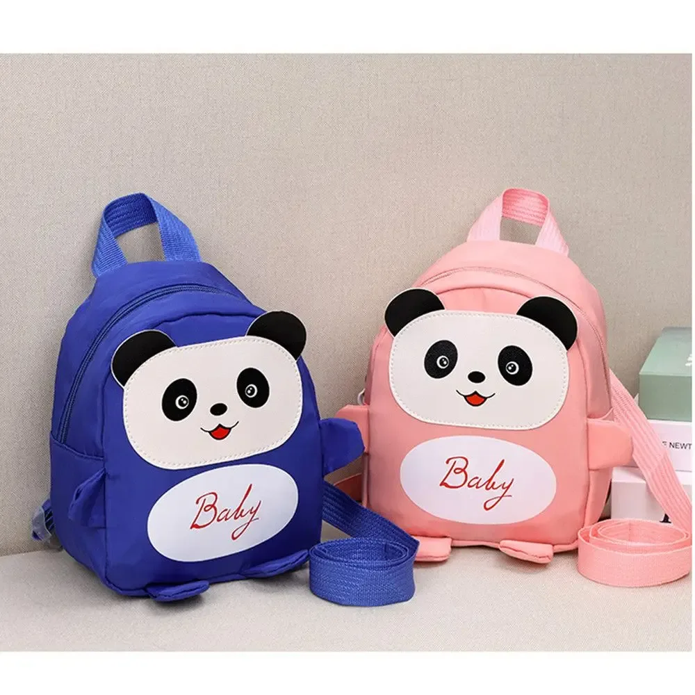 sac à dos mini anti-perte pour tout-petits et enfants d'âge préscolaire, motif panda de dessin animé