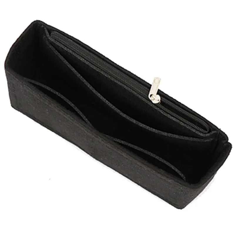 doublure de sac en tissu feutré, sac d'insertion de voyage multifonctionnel, organisateur de maquillage, sac doublé de forme, sacs super cosmétiques pour marmont