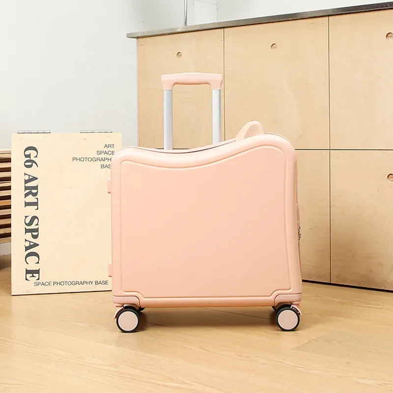 valise de voyage légère à roulettes pour enfant, poinvalise à roulettes silays euses, dessin animé